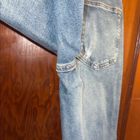 Old Navy Men's Ripped Skinny Jeans - Dark Blue - Picture 6 of 6